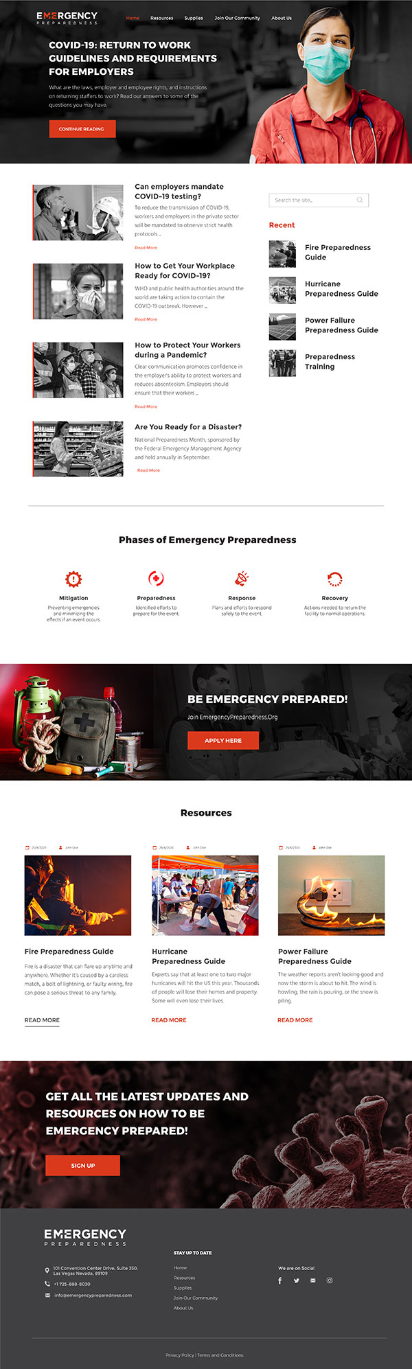 Emergency Preparedness